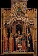 Ambrogio Lorenzetti Presentation at the Temple china oil painting artist